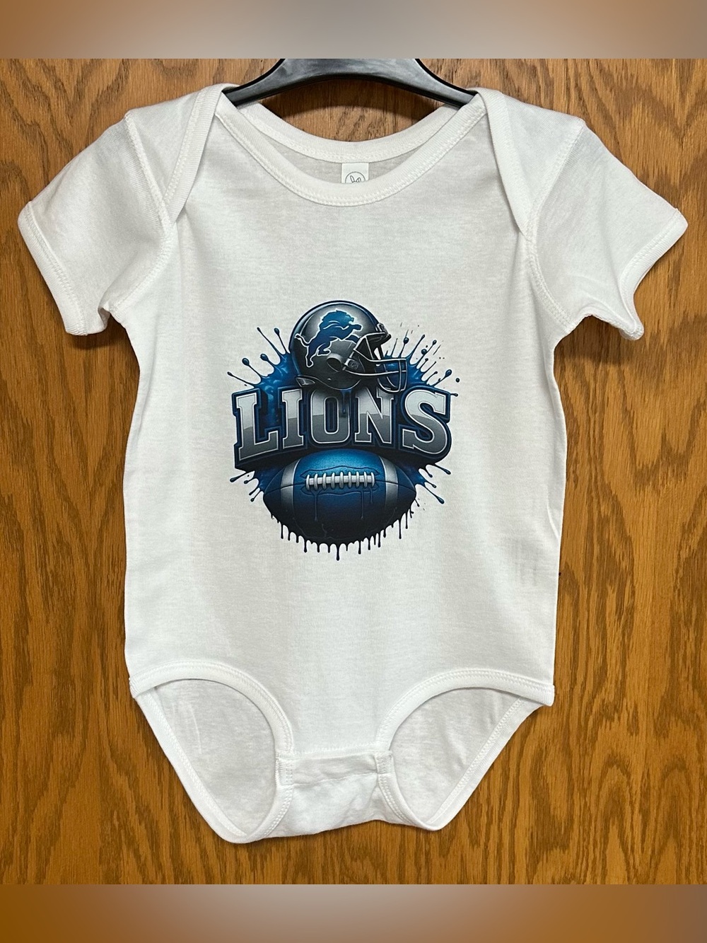 Detroit Lions Graphic One-Piece/Romper - NIP